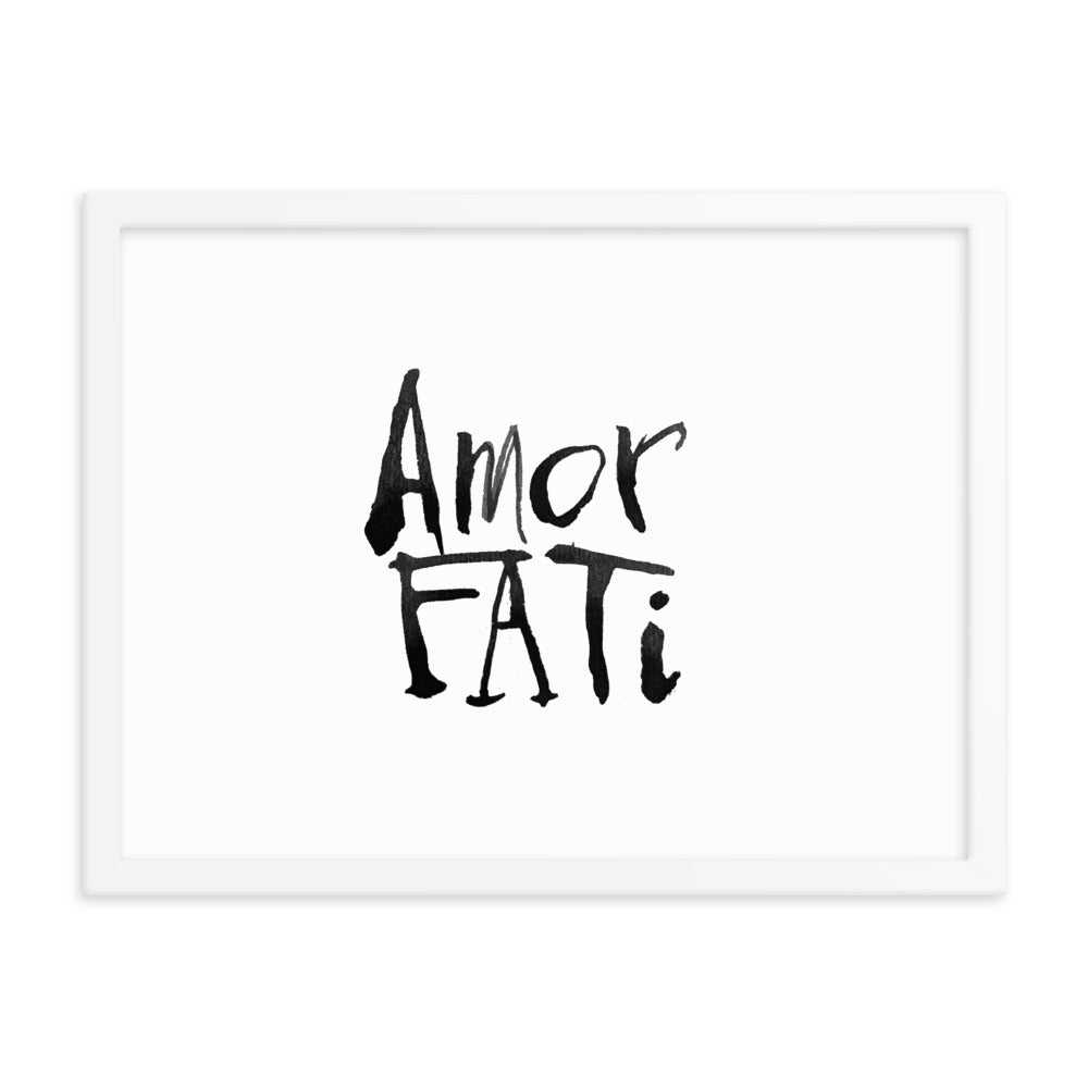 Amor Fati (Framed) - Jason Chatfield