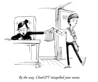 By the way, Chat-GPT misspelled your name. - Jason Chatfield