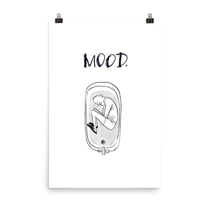 Bath Mood - Unframed Print