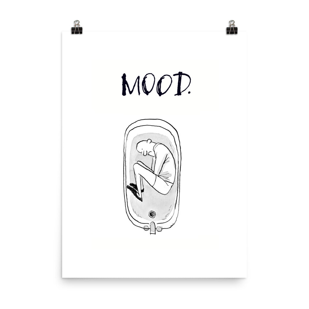 Bath Mood - Unframed Print