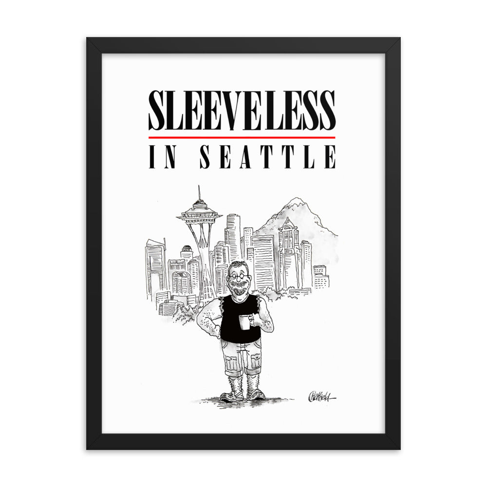 Sleeveless in Seattle (framed) - Jason Chatfield